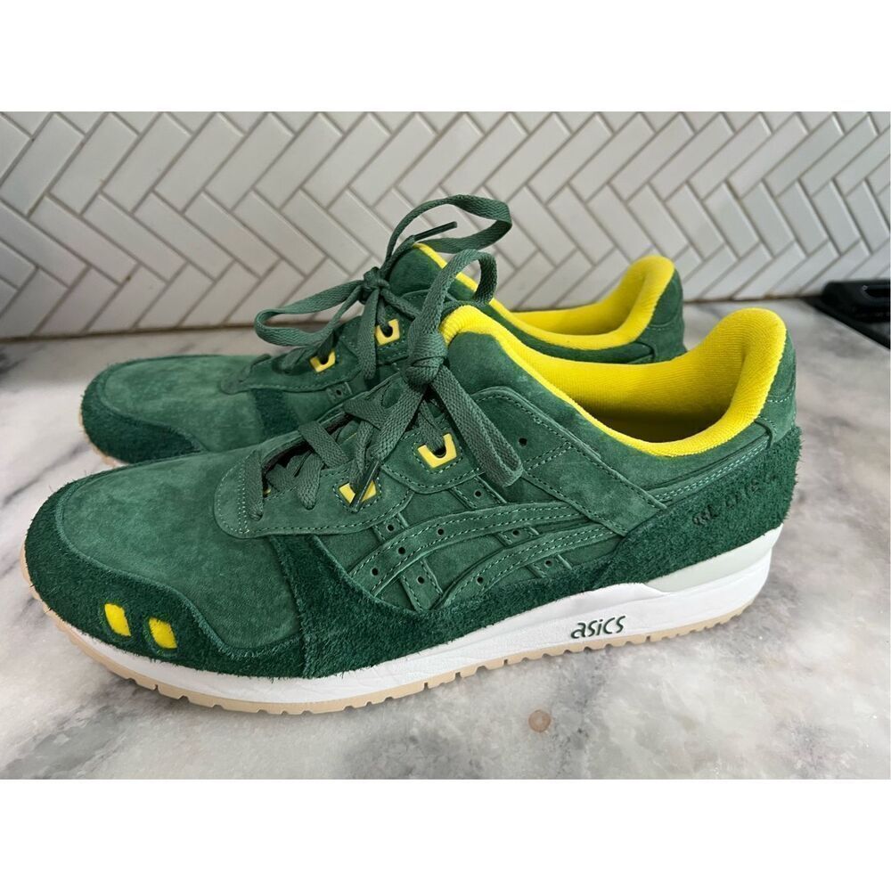 ASICS Gel-Lyte III OG ‘Shamrock’ Green Suede 1201A809-300 Men’s Size 11.5
